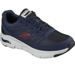 Sapatilhas-SKECHERS Arch Fit - Charge Back NAVY / VERMELHO