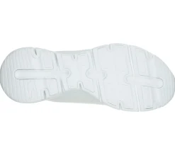 Sapatilhas-SKECHERS Arch Fit - Citi Drive BRANCO / PRATEADO