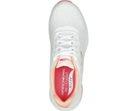 Com Atacadores|Sapatilhas-SKECHERS Arch Fit - Infinity Cool BRANCO / ROSA