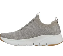Sapatilhas-SKECHERS Arch Fit - Waveport TAUPE