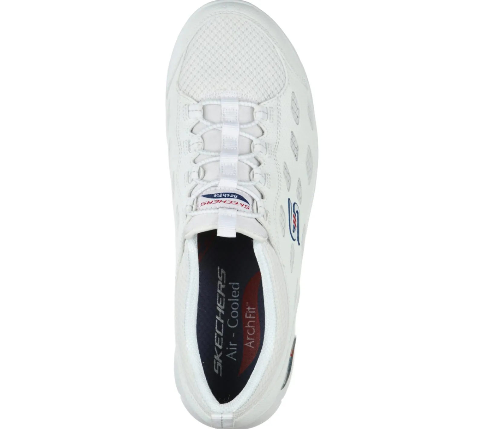 Sapatilhas Casuais-SKECHERS Arch Fit Refine BRANCO / NAVY