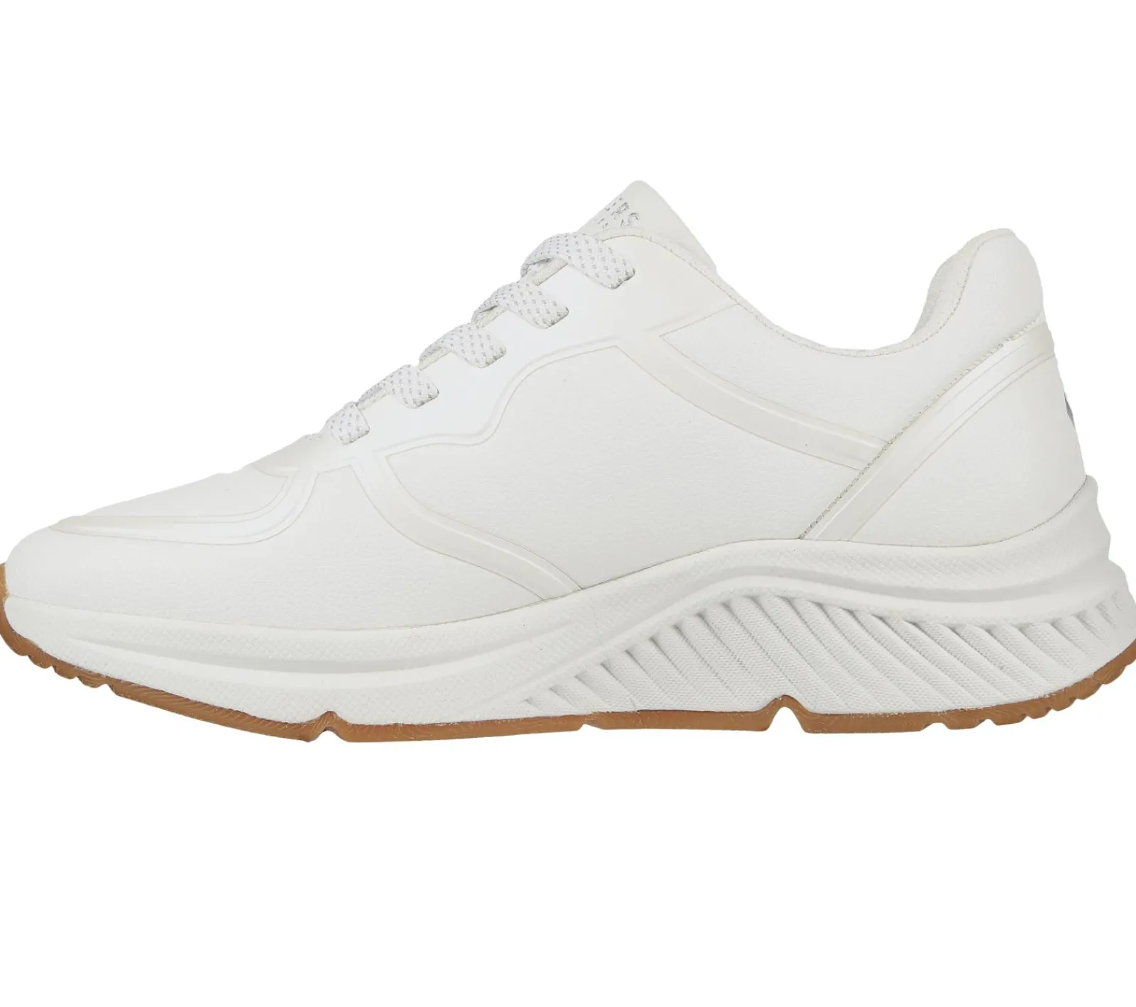 Com Atacadores|Sapatilhas Casuais-SKECHERS Arch Fit S-Miles - Mile Makers BRANCO