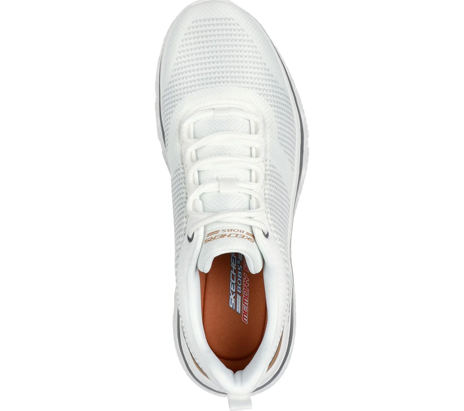 Sapatos Com Atacadores|Sapatilhas-SKECHERS BOBS Sport Arc Waves - Slick Move BRANCO SUJO