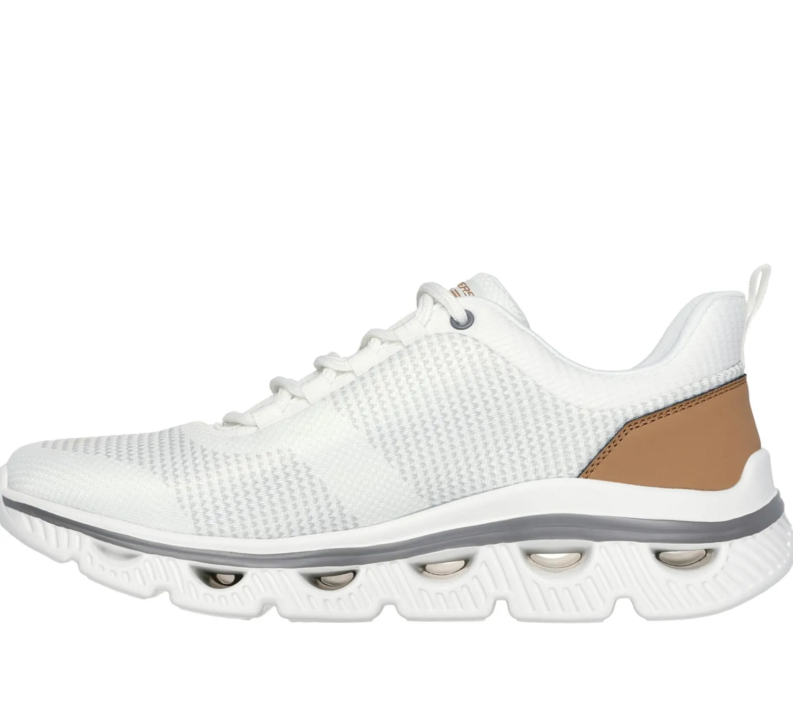 Sapatos Com Atacadores|Sapatilhas-SKECHERS BOBS Sport Arc Waves - Slick Move BRANCO SUJO
