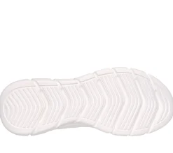 Com Atacadores|Sapatilhas Casuais-SKECHERS BOBS Sport B Flex - Visionary Essence BRANCO