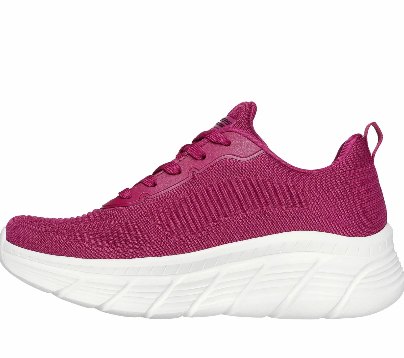 Com Atacadores|Sapatilhas-SKECHERS BOBS Sport B Flex Hi - Flying HI FUCSIA