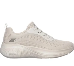 Com Atacadores|Sapatilhas Casuais-SKECHERS BOBS Sport Infinity TAUPE