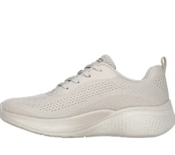 Com Atacadores|Sapatilhas Casuais-SKECHERS BOBS Sport Infinity TAUPE