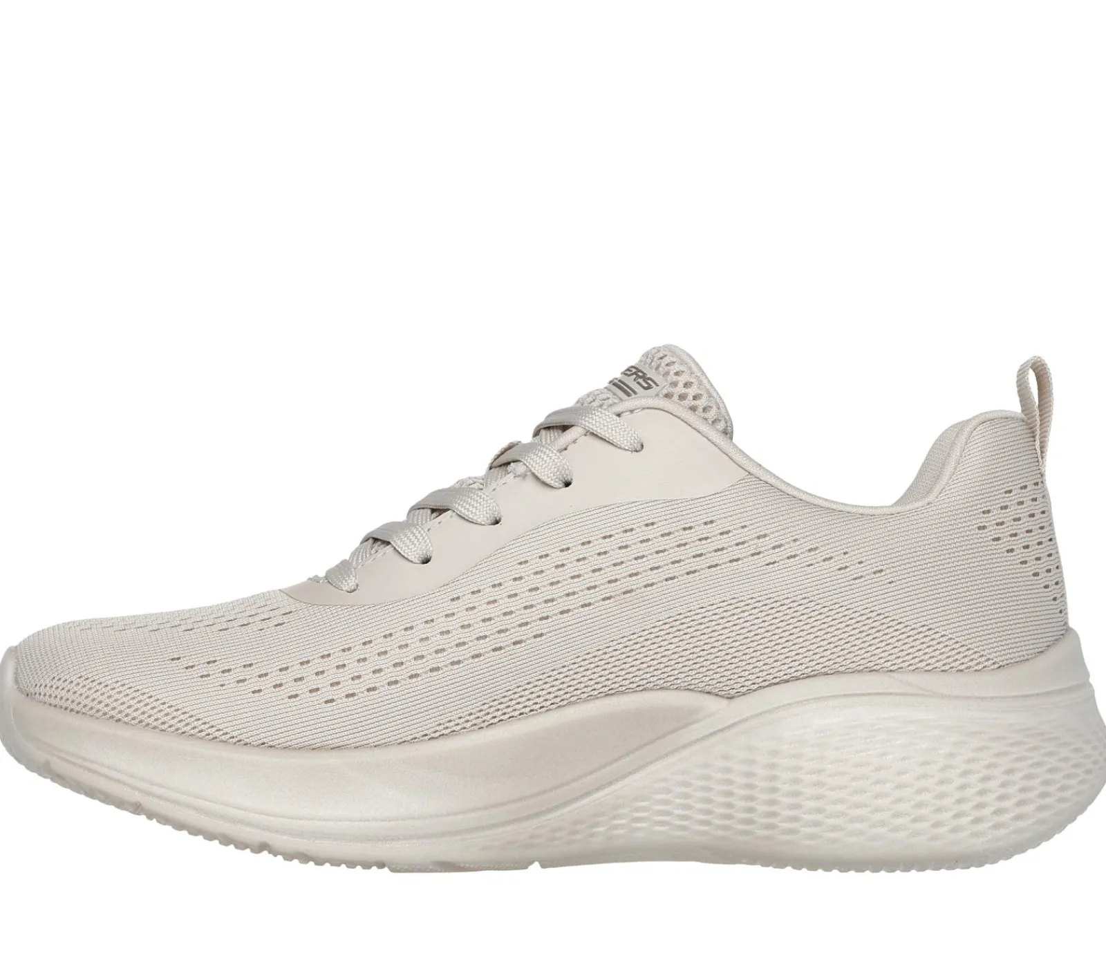Com Atacadores|Sapatilhas Casuais-SKECHERS BOBS Sport Infinity TAUPE
