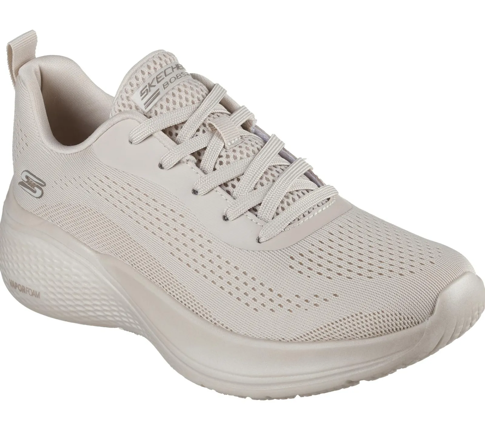 Com Atacadores|Sapatilhas Casuais-SKECHERS BOBS Sport Infinity TAUPE