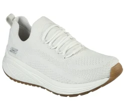 Calçado Sem Atacadores|Sapatilhas Casuais-SKECHERS BOBS Sport Sparrow 2.0 - Allegiance Crew BRANCO SUJO