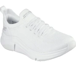 Calçado Sem Atacadores|Sapatilhas Casuais-SKECHERS BOBS Sport Sparrow Flex - Instant Clout BRANCO