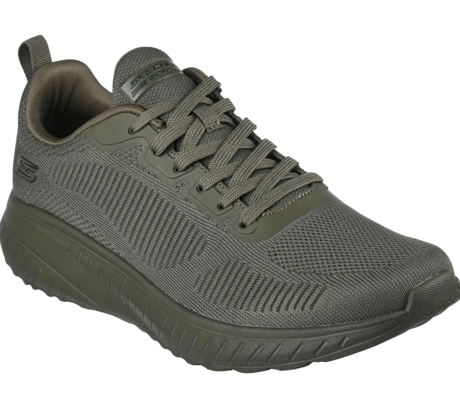 Sapatos Com Atacadores|Sapatilhas-SKECHERS BOBS Sport Squad Chaos - Prism Bold AZEITONA