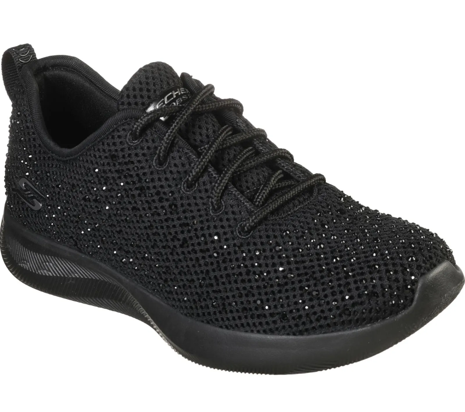 Com Atacadores|Sapatilhas Casuais-SKECHERS BOBS Sport Squad 2 - Galaxy Chaser PRETO