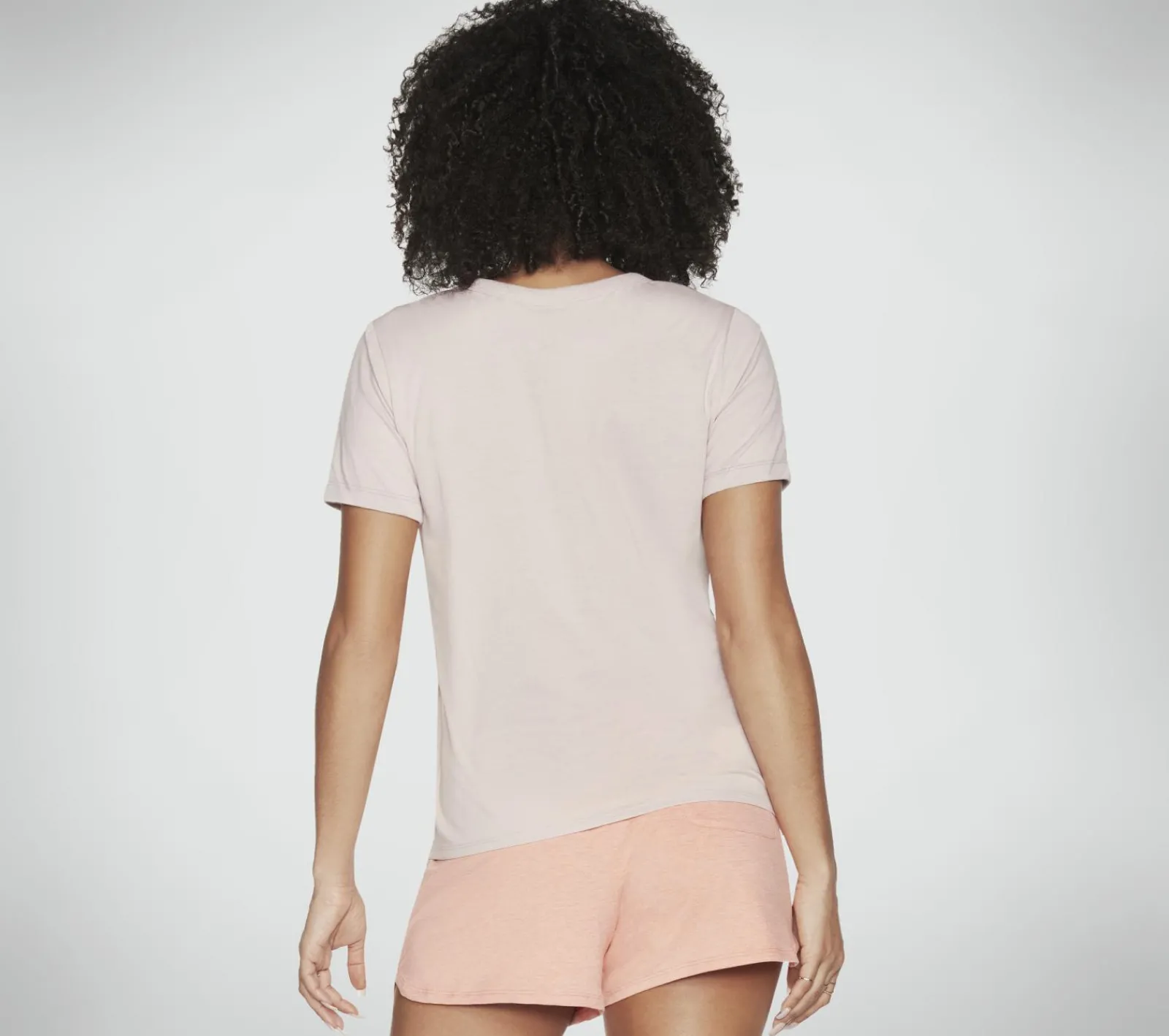 Partes De Cima|Partes De Cima-SKECHERS Dreamy Escape Tee ROSA CLARO