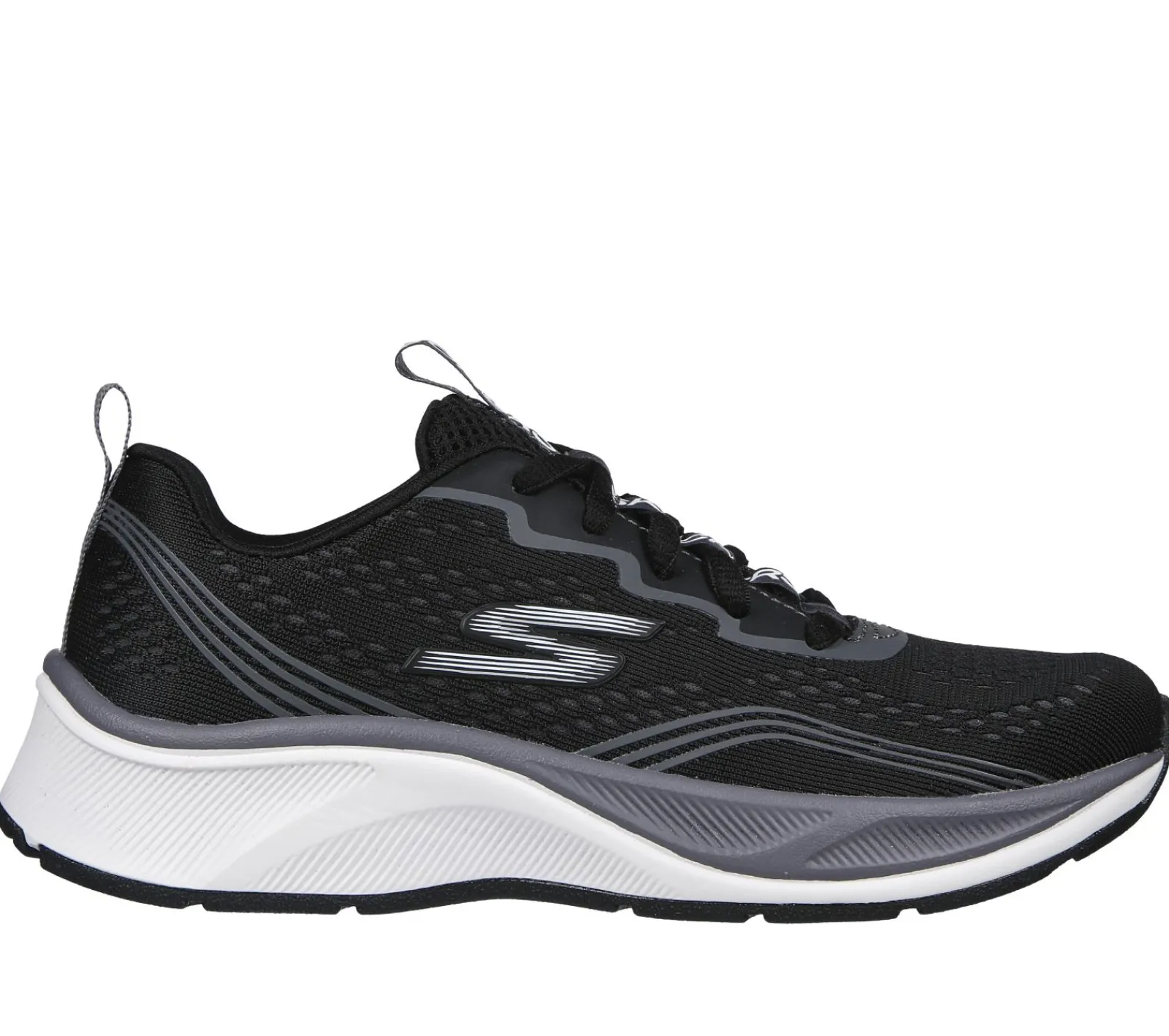 Com Atacadores|Sapatilhas-SKECHERS Elite Sport - Push-Pace PRETO / CARVÃO