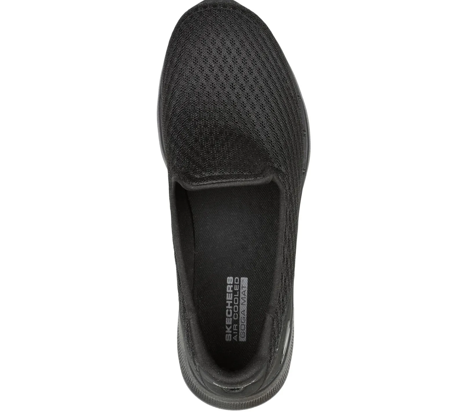 Calçado Sem Atacadores|Sapatilhas-SKECHERS GOwalk 6 - Big Splash PRETO
