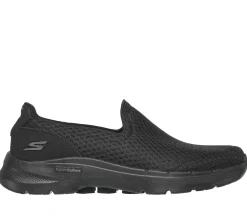Calçado Sem Atacadores-SKECHERS GOwalk 6 - Motley PRETO