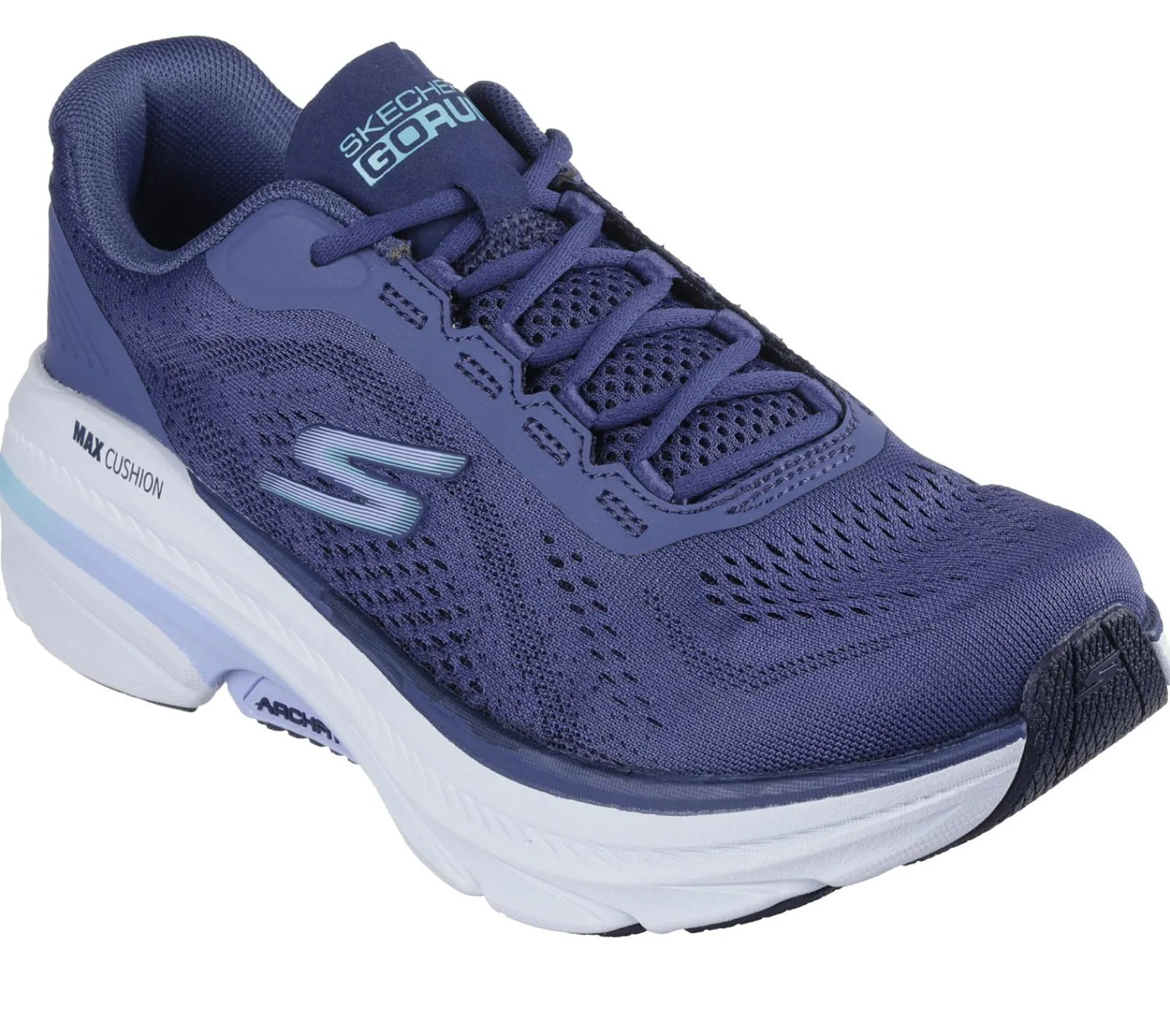 Com Atacadores|Sapatilhas-SKECHERS Max Cushioning Arch Fit 2.0 - Avenida NAVY / AZUL