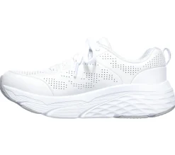 Com Atacadores|Sapatilhas-SKECHERS Max Cushioning Elite - Step Up BRANCO / PRATEADO