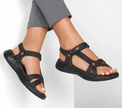 Sandálias-SKECHERS On The GO 600 - Brilliancy PRETO