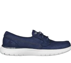 Sapato De Vela|Com Atacadores-SKECHERS On The GO Flex - Un Mar NAVY