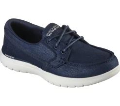 Sapato De Vela|Com Atacadores-SKECHERS On The GO Flex - Un Mar NAVY
