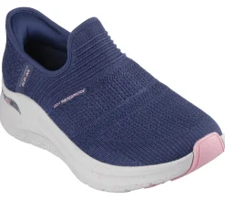 Calçado Sem Atacadores|Hands Free Slip-Ins-SKECHERS Slip-ins: Arch Fit 2.0 - Right As Rain NAVY / ROSA
