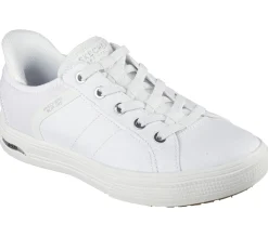 Calçado Sem Atacadores|Hands Free Slip-Ins-SKECHERS Slip-ins: Arch Fit Arcade - Forever Cozy BRANCO
