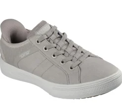 Sapatos Em Tela|Calçado Sem Atacadores-SKECHERS Slip-ins: Arch Fit Arcade - Good 2 See Ya NATURAL