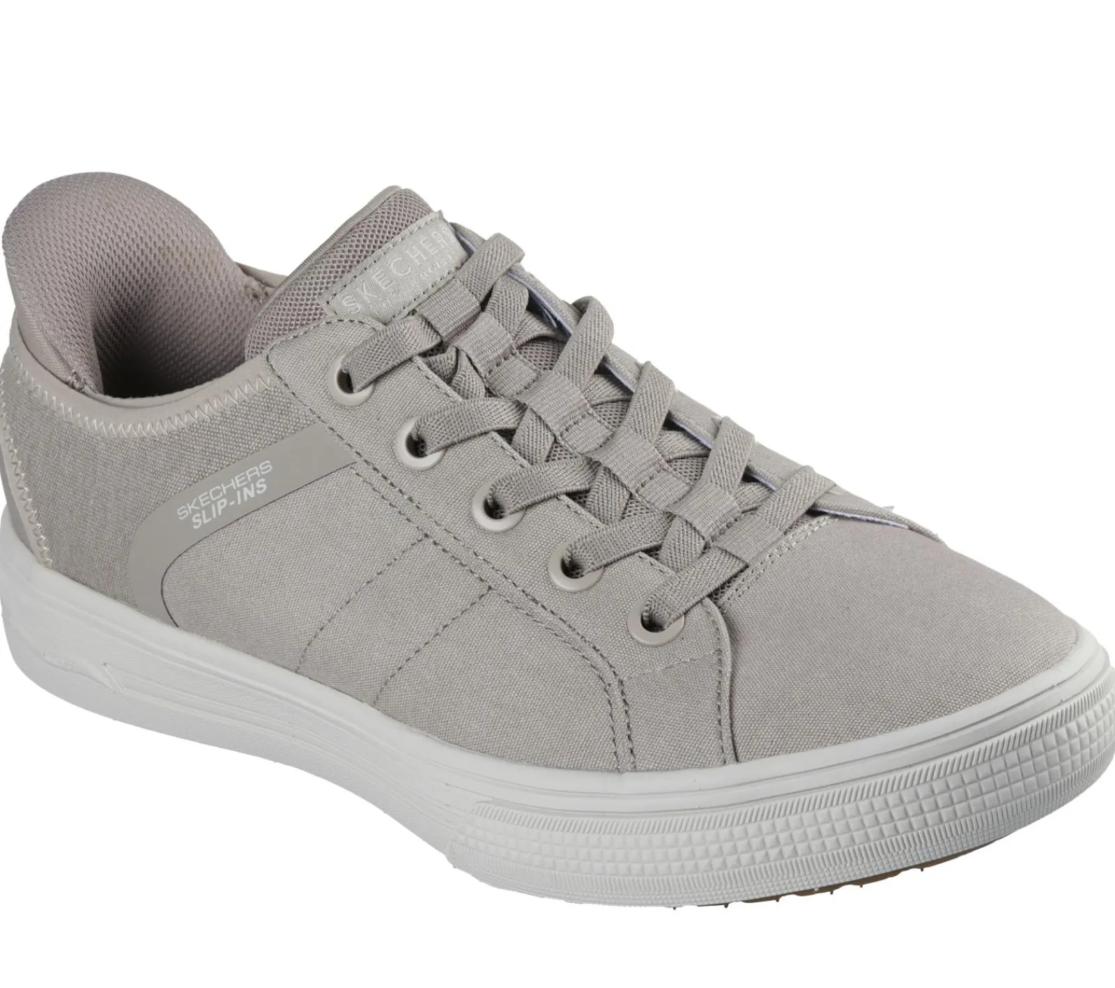 Sapatos Em Tela|Calçado Sem Atacadores-SKECHERS Slip-ins: Arch Fit Arcade - Good 2 See Ya NATURAL