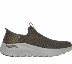Hands Free Slip-Ins|Sapatilhas-SKECHERS Slip-ins: Arch Fit 2.0 - Crayn AZEITONA