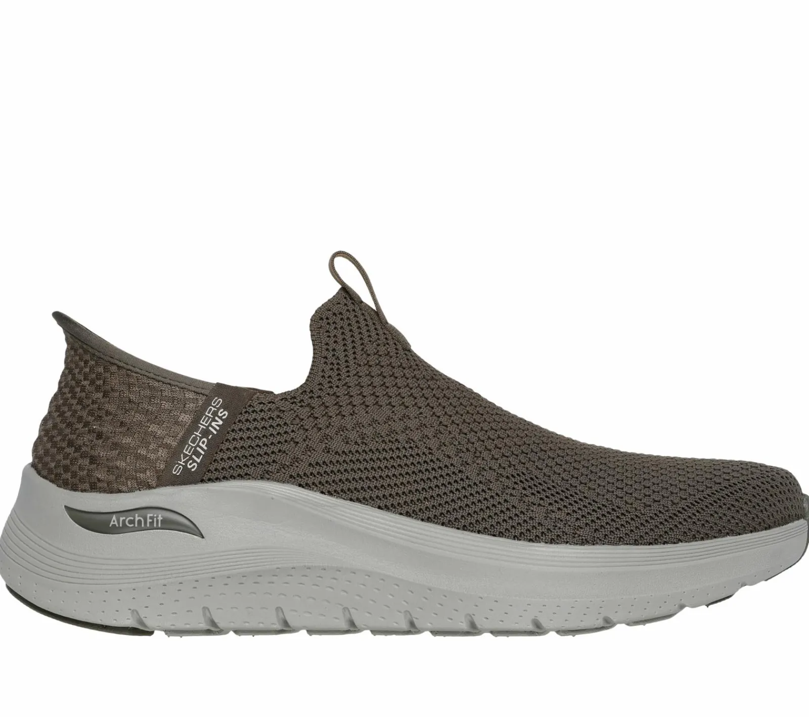 Hands Free Slip-Ins|Sapatilhas-SKECHERS Slip-ins: Arch Fit 2.0 - Crayn AZEITONA