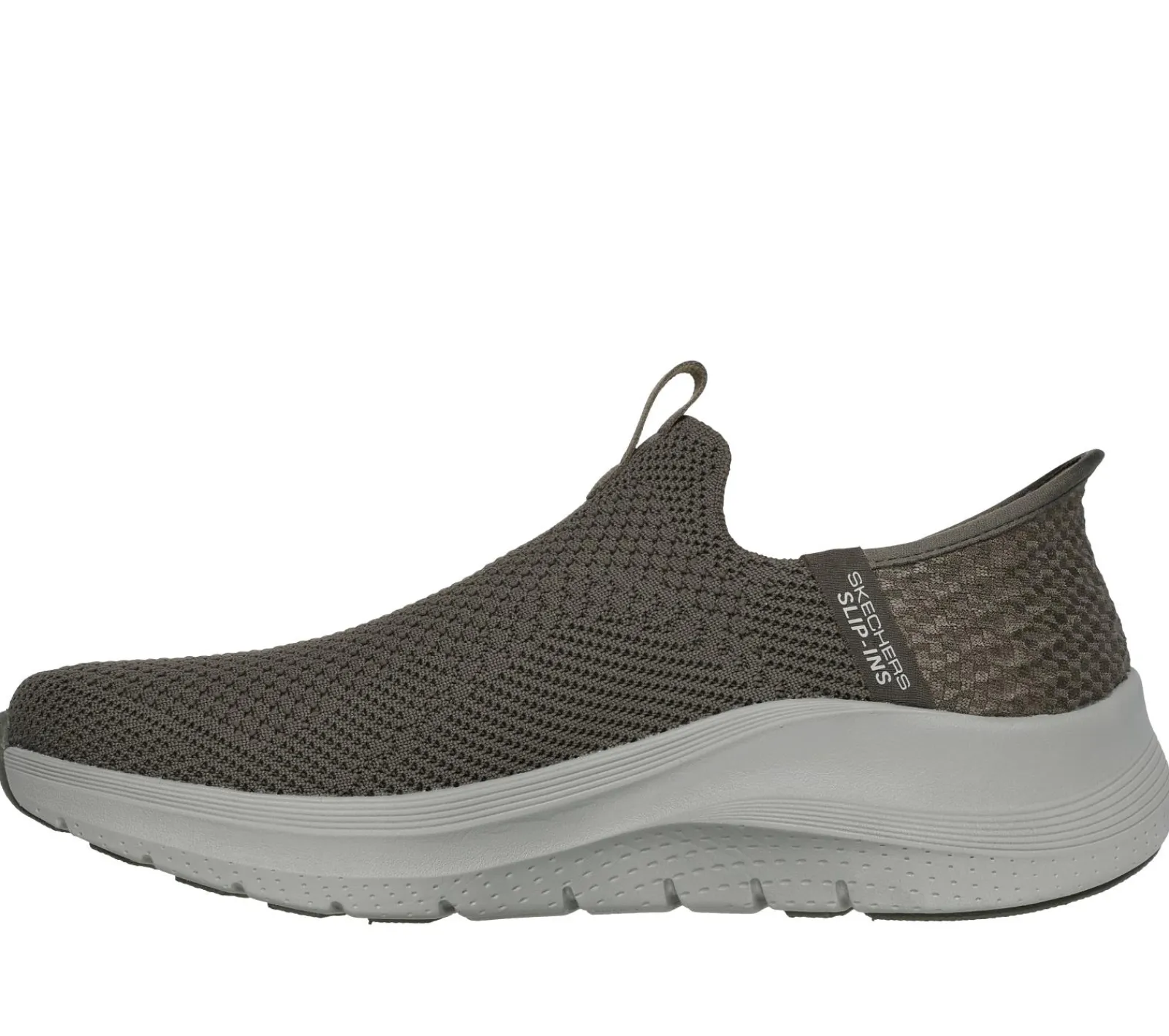 Hands Free Slip-Ins|Sapatilhas-SKECHERS Slip-ins: Arch Fit 2.0 - Crayn AZEITONA