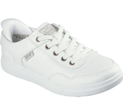 Hands Free Slip-Ins|Sapatilhas Casuais-SKECHERS Slip-ins: BOBS D'Vine - So Flattered BRANCO