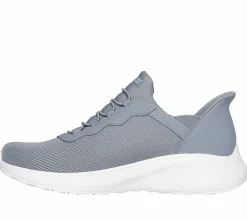 Hands Free Slip-Ins-SKECHERS Slip-ins: BOBS Sport Squad Chaos CINZENTO