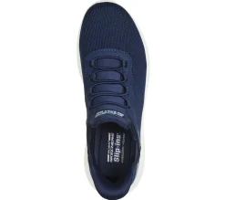 Calçado Sem Atacadores|Hands Free Slip-Ins-SKECHERS Slip-ins: BOBS Sport Squad Chaos NAVY