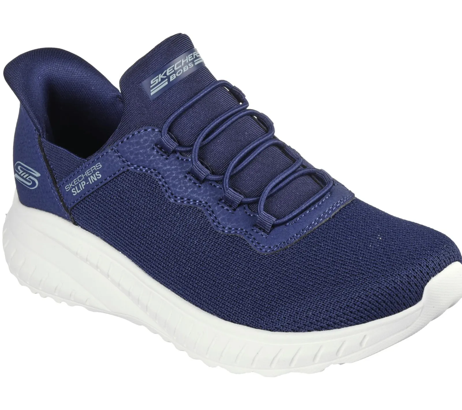 Calçado Sem Atacadores|Hands Free Slip-Ins-SKECHERS Slip-ins: BOBS Sport Squad Chaos NAVY