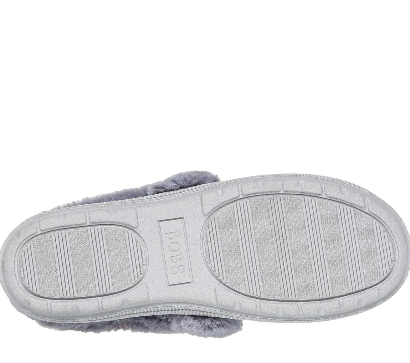 Calçado Sem Atacadores|Slippers-SKECHERS Slip-ins: BOBS Too Cozy - Family Tree CINZENTO / MENTA