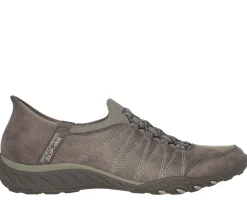 Calçado Sem Atacadores|Hands Free Slip-Ins-SKECHERS Slip-ins: Breathe-Easy - Home-Body TAUPE ESCURO