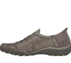 Calçado Sem Atacadores|Hands Free Slip-Ins-SKECHERS Slip-ins: Breathe-Easy - Home-Body TAUPE ESCURO