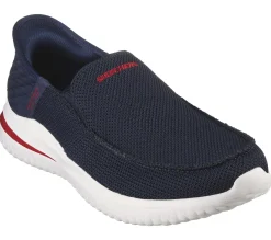 Sapato De Vela|Calçado Sem Atacadores-SKECHERS Slip-ins: Delson 3.0 - Cabrino NAVY