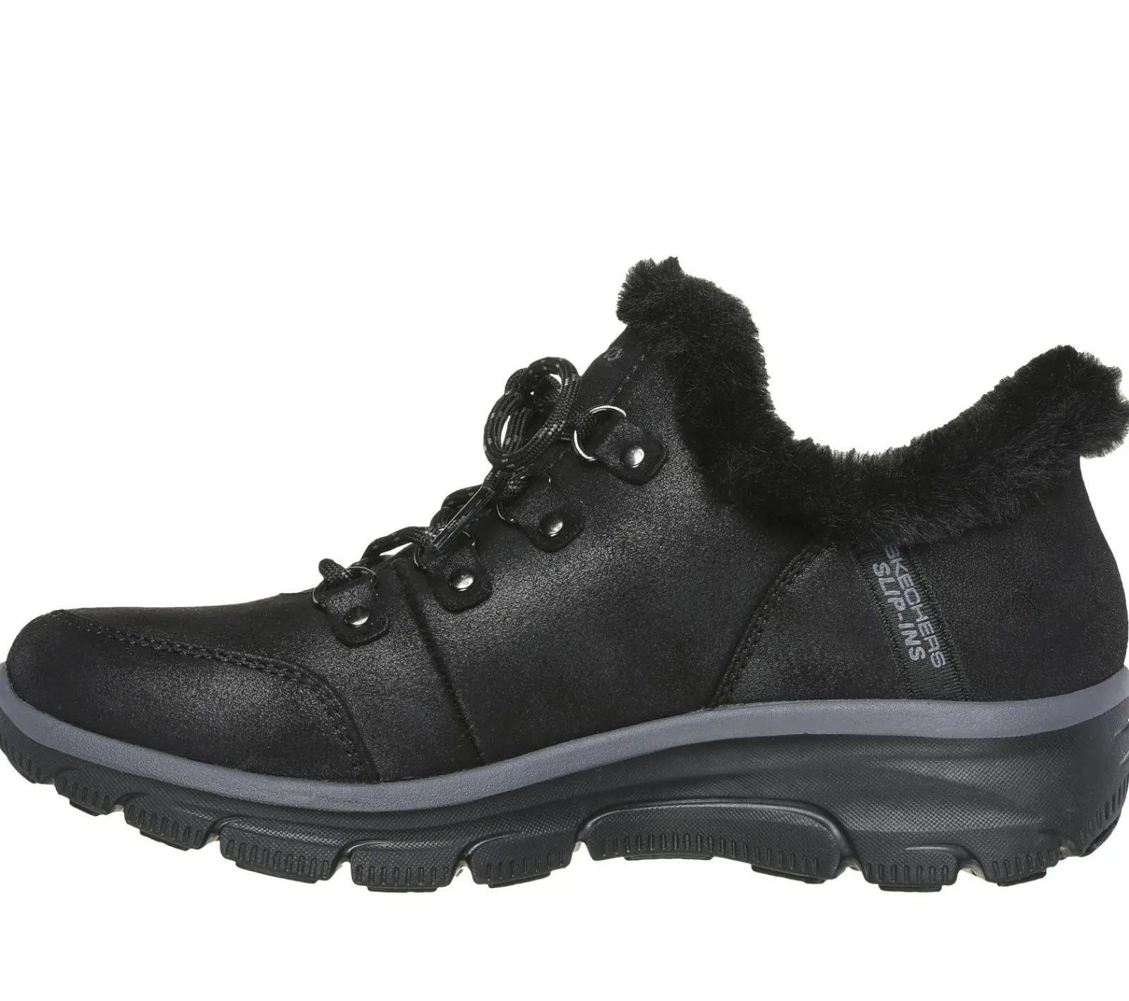 Calçado Sem Atacadores|Botas-SKECHERS Slip-ins: Easy Going - Fall Adventures PRETO