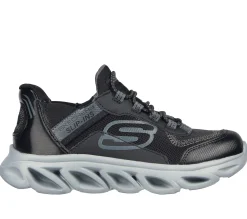 Calçado Sem Atacadores|Sapatilhas-SKECHERS Slip-Ins: Flex Glide PRETO / CARVÃO