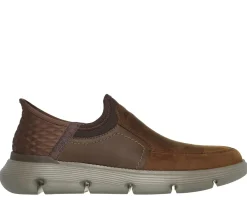 Hands Free Slip-Ins-SKECHERS Slip-ins: Garza - Dorado CASTANHO