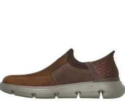 Hands Free Slip-Ins-SKECHERS Slip-ins: Garza - Dorado CASTANHO