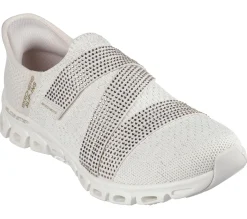 Calçado Sem Atacadores|Hands Free Slip-Ins-SKECHERS Slip-ins: Glide-Step - High Shine NATURAL / DOURADO