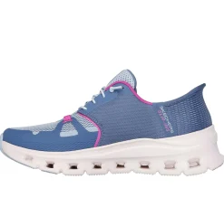 Calçado Sem Atacadores|Hands Free Slip-Ins-SKECHERS Slip-ins: Glide-Step Pro SLATE / ROSA