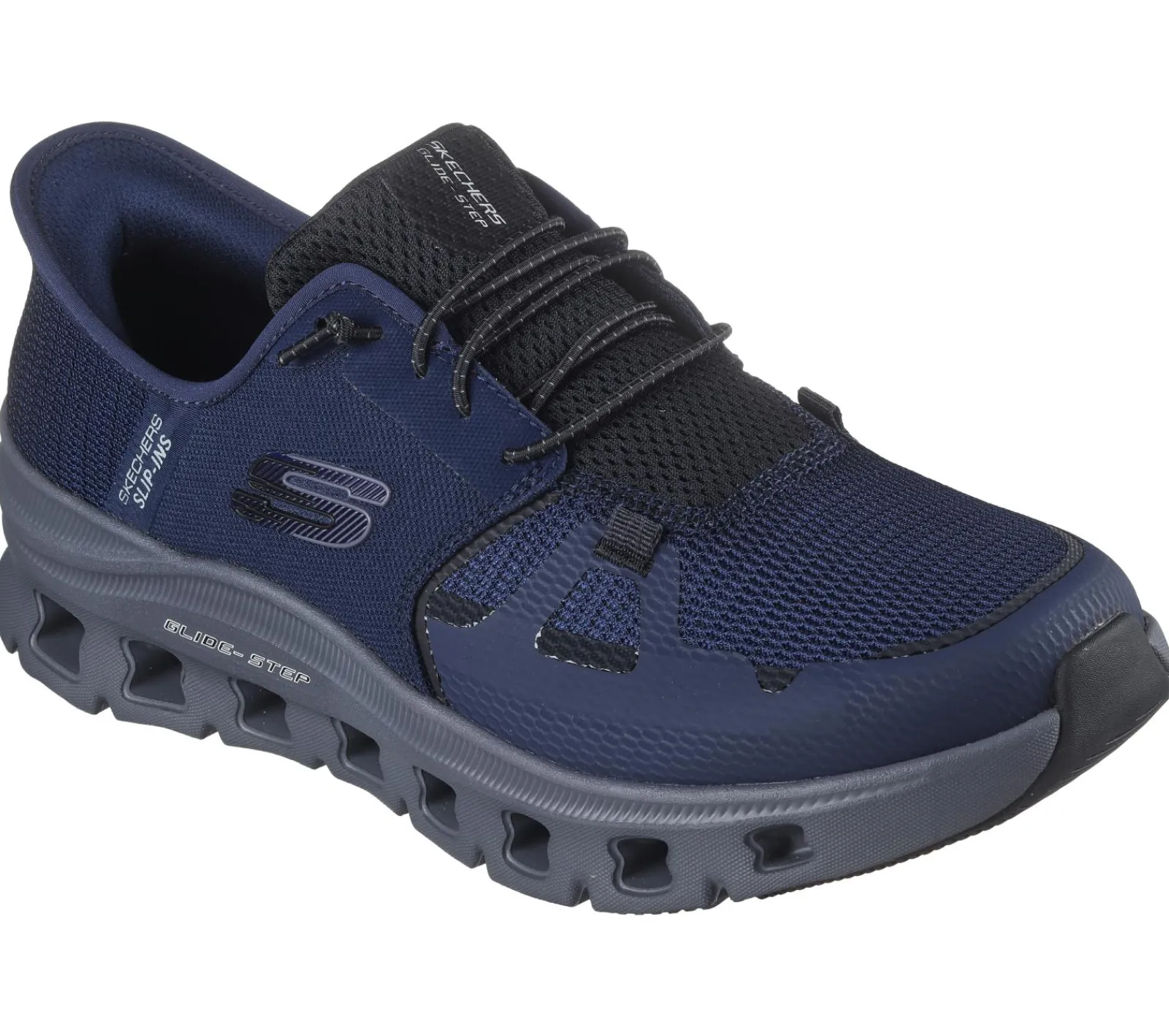 Hands Free Slip-Ins|Sapatilhas-SKECHERS Slip-ins: Glide-Step Pro NAVY / CARVÃO
