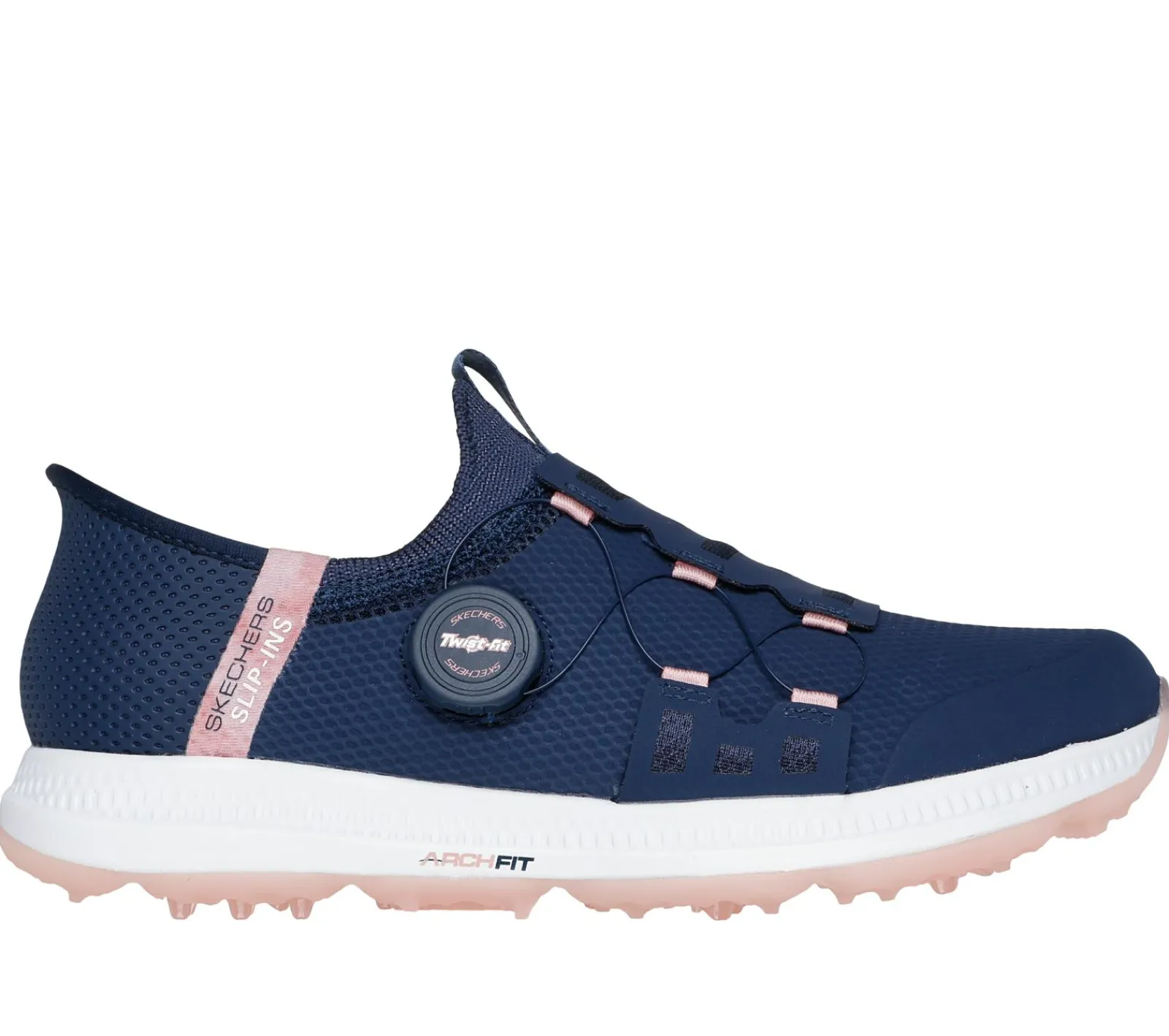 Calçado Sem Atacadores|Hands Free Slip-Ins-SKECHERS Slip-ins: GO GOLF Elite 5 - Slip 'In NAVY / ROSA